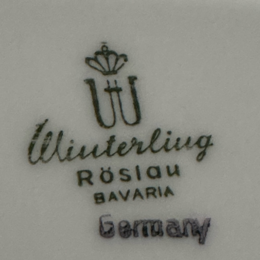Vintage (Royal Hanover)Winterling Germany Decorative Plate - Picture 7 of 9
